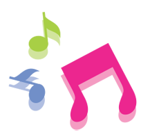 vector music logo